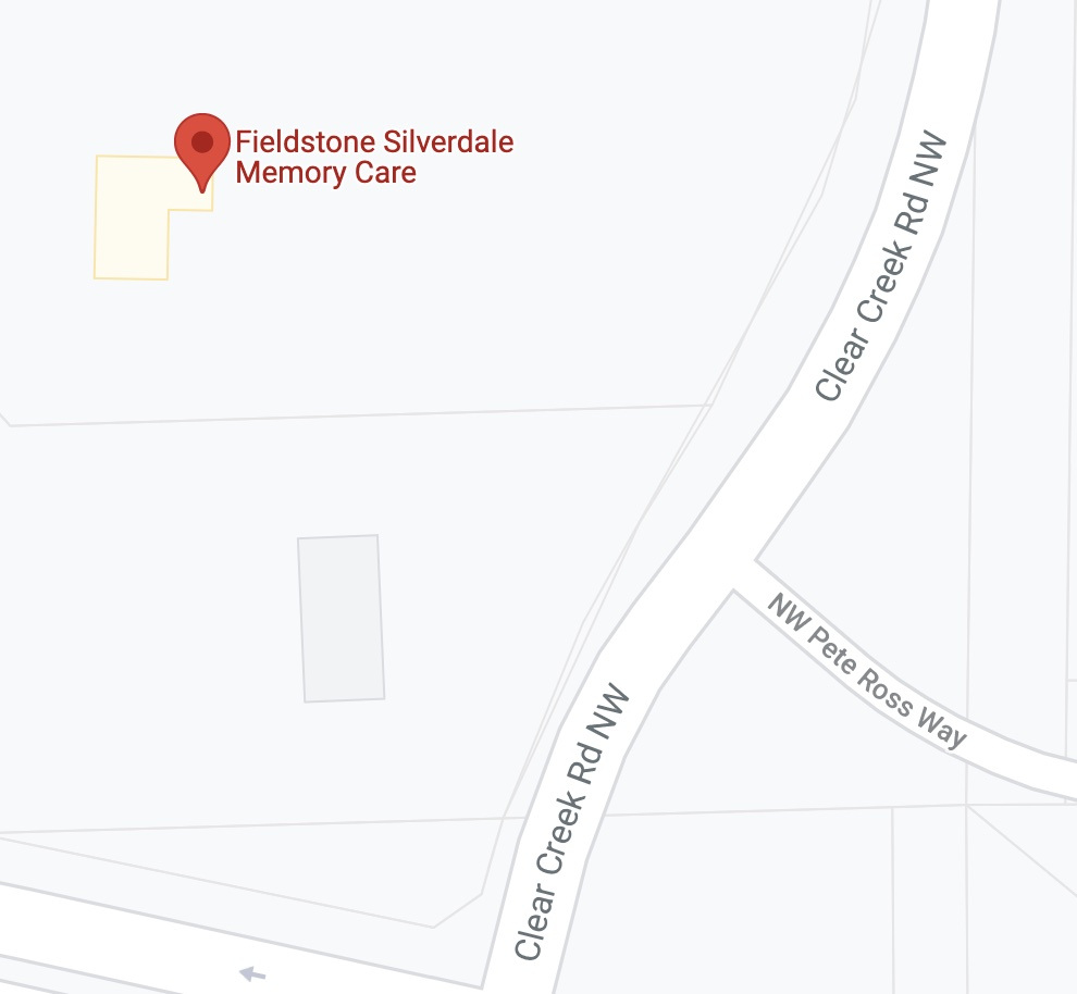 Silverdale memory care map