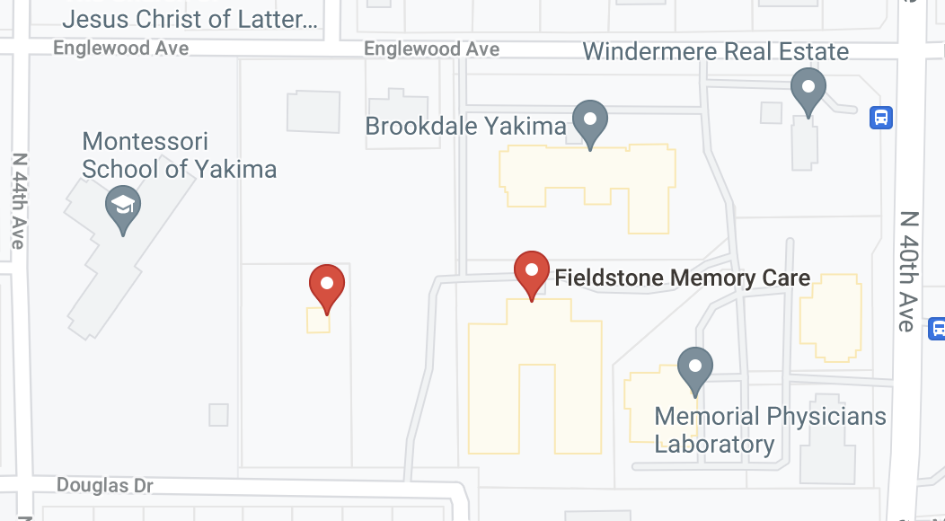 Yakima memory care map