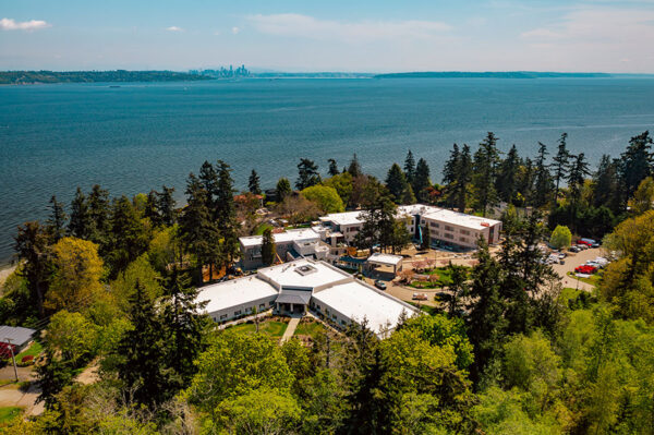 Aerial view Fieldstone Bainbridge