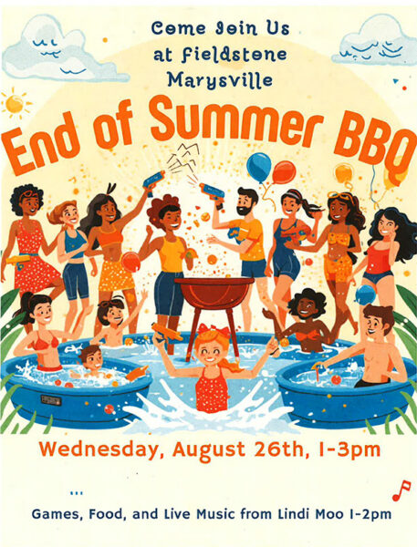 Upcoming Event Flyer - End of Summer BBQ
