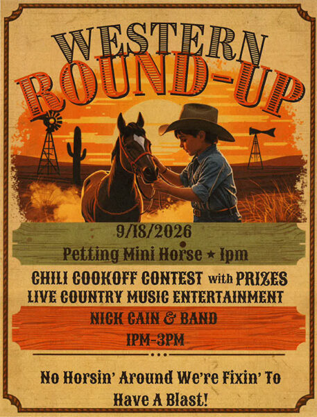 Upcoming Event Flyer - Western Roundup