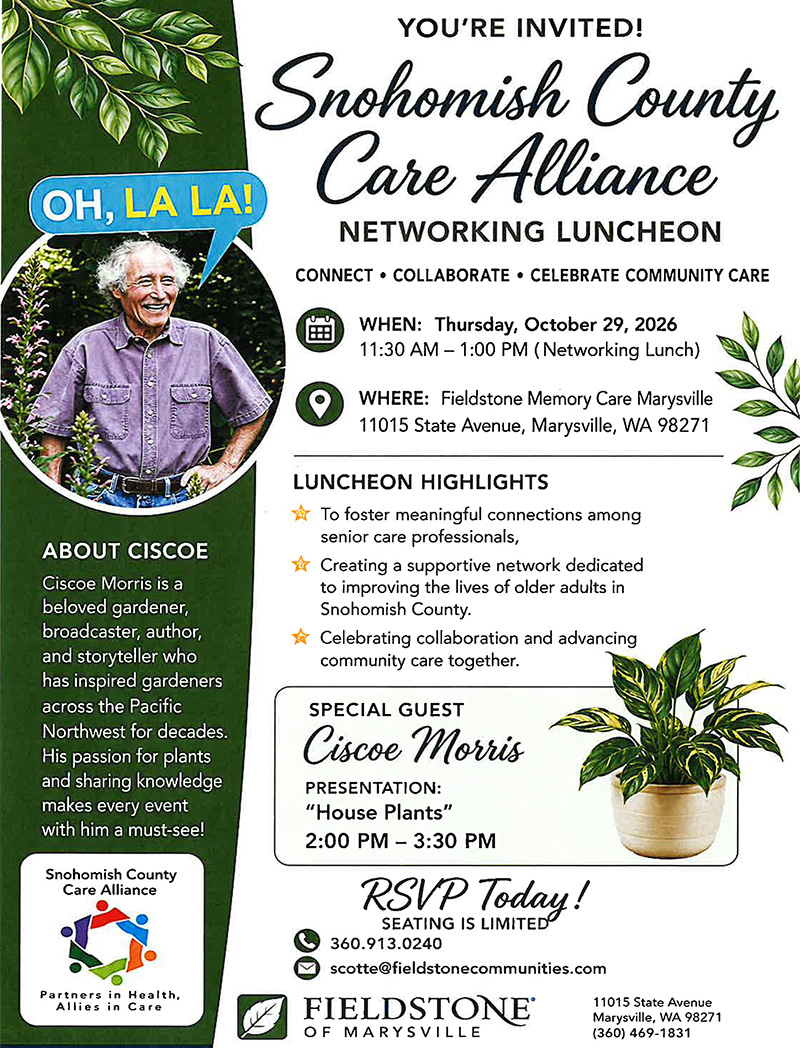 SCCC Luncheon Event Flyer