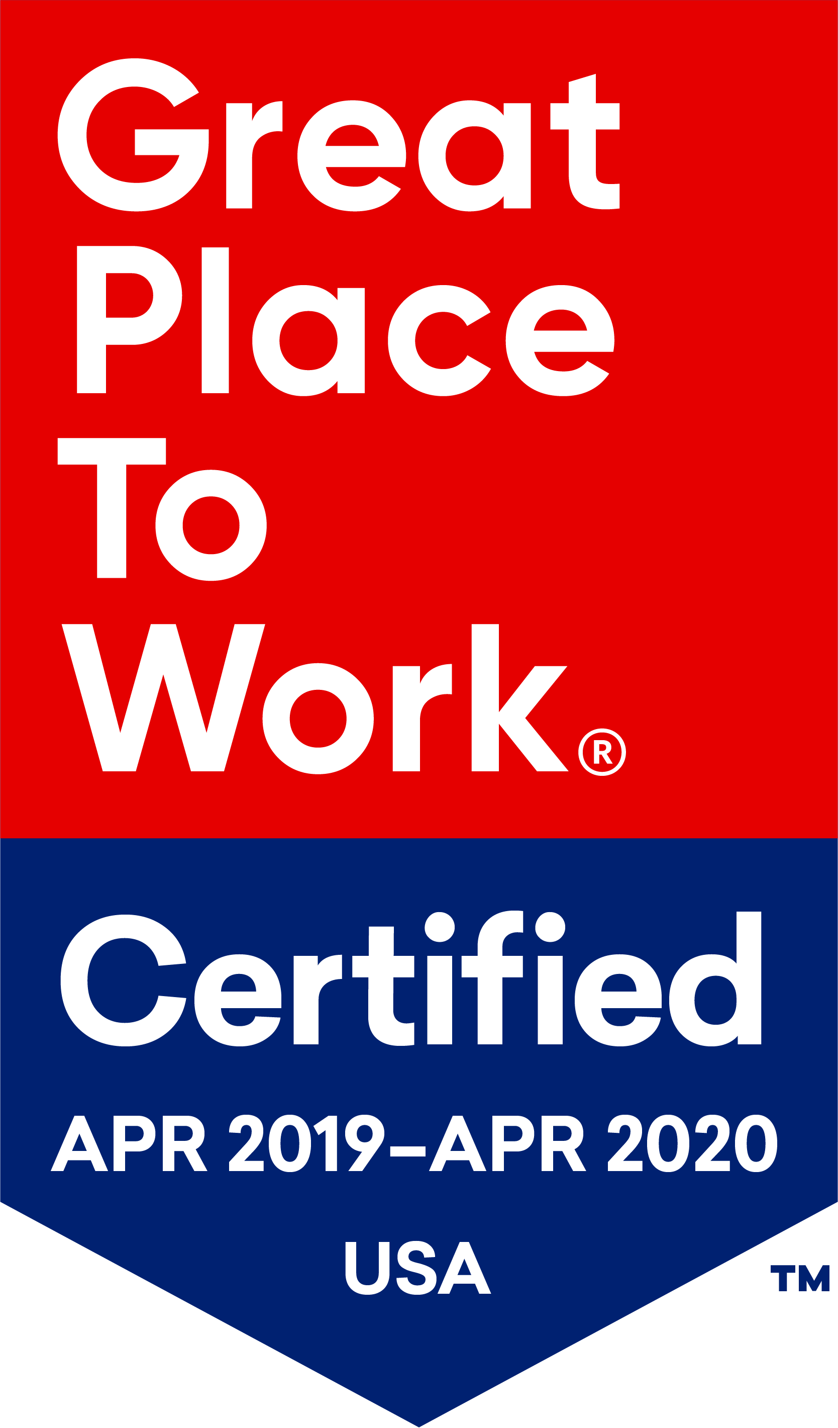 2019 Great Place to Work